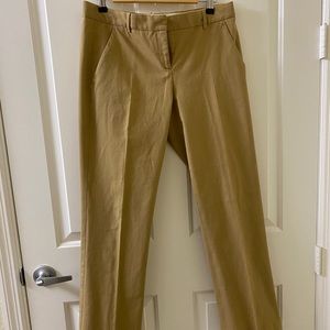 Theory tan khaki work pants